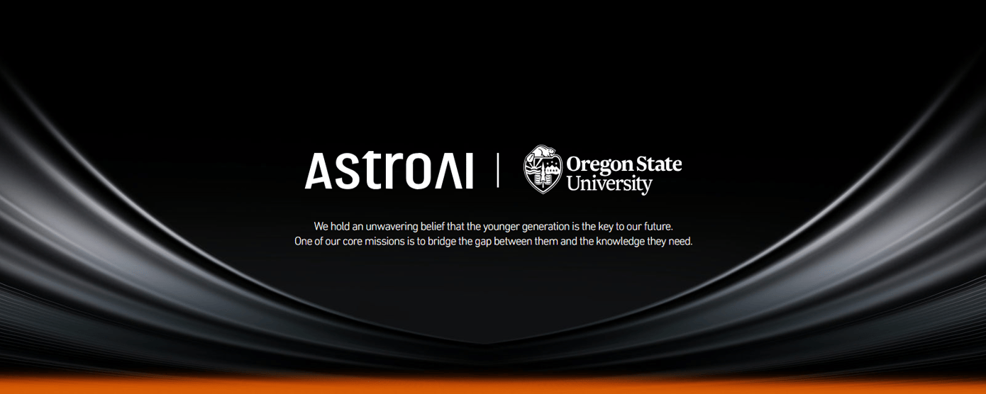 The collaboration between Oregon State University and AstroAI is another embodiment showcasing our care for the greater good.